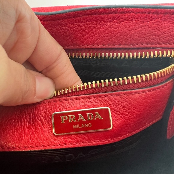 Prada Buckle Messenger Bag Vitello Daino Mini - Picture 9 of 10